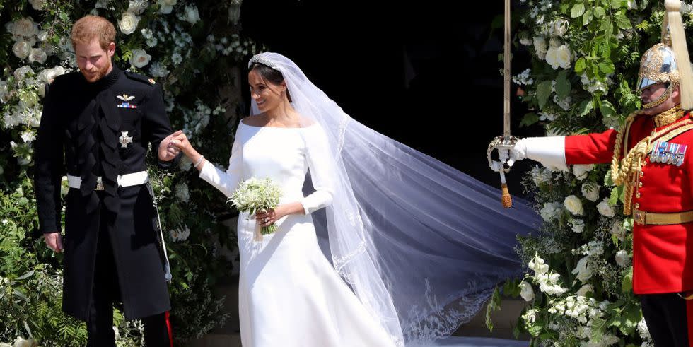 Meghan Markle Givenchy Wedding Dress