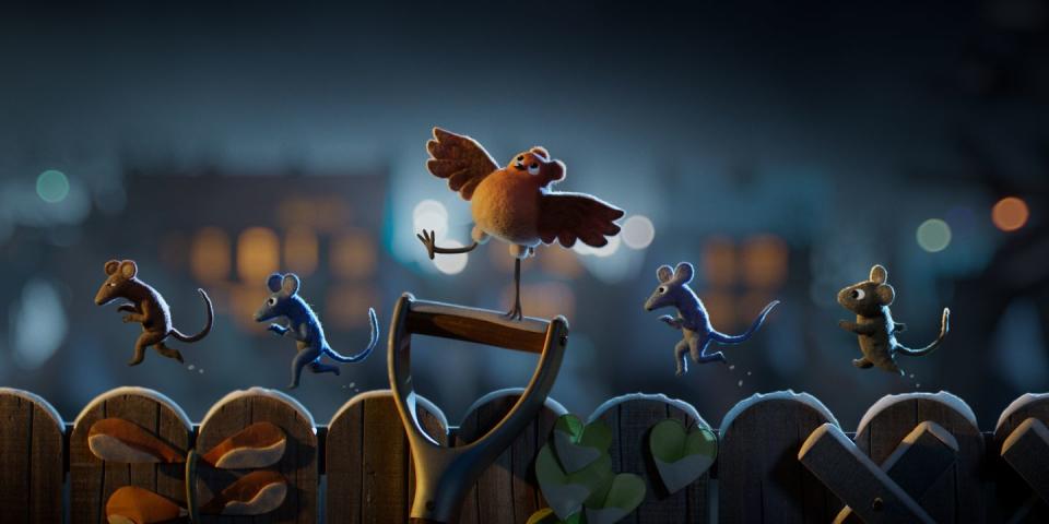 <p>This half-hour special is full of Hygge, especially when you look at the flocked, felted feel of the stop-motion animals. It's about a bird who was raised by mice and wishes to become a mouse. It even got an Oscar nomination for Best Animated Short.</p><p><a class="link " href="https://www.netflix.com/title/81058433" rel="nofollow noopener" target="_blank" data-ylk="slk:WATCH ON NETFLIX;elm:context_link;itc:0;sec:content-canvas">WATCH ON NETFLIX</a></p>