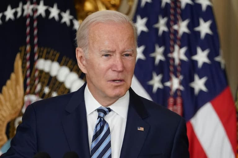 Joe Biden à la Maison Blanche le 18 novembre 2021 - MANDEL NGAN © 2019 AFP