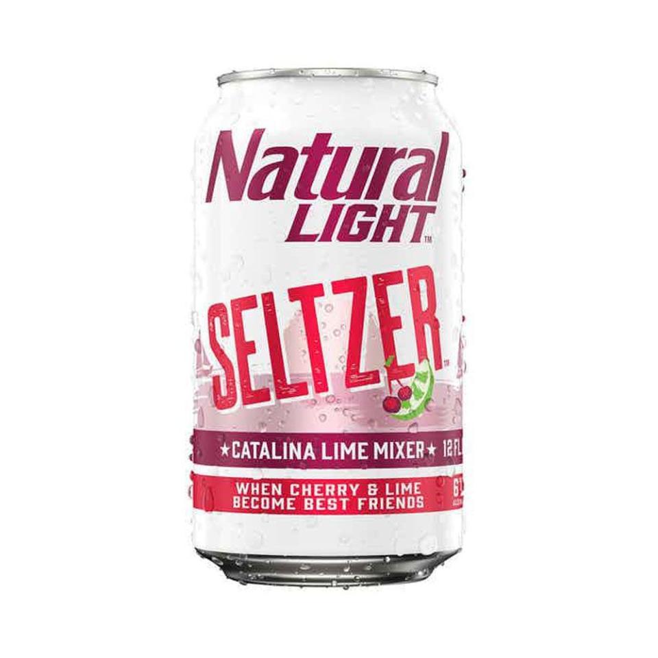 44) Natural Light Seltzer Catalina Lime Mixer