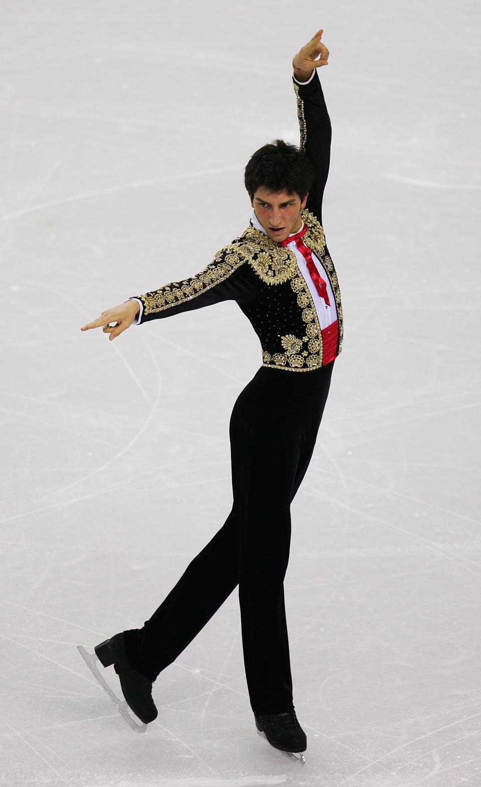 The American competes in the&nbsp;men's&nbsp;short&nbsp;program at the Turin Games in 2016 in Italy.