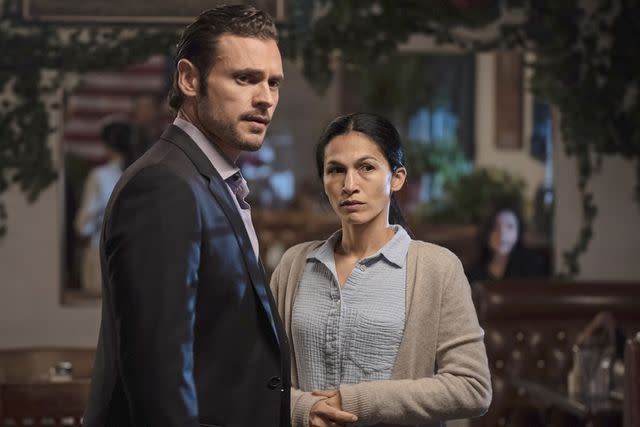 Jeff Neumann/FOX Adan Canto (left) and Elodie Yung on 'The Cleaning Lady'