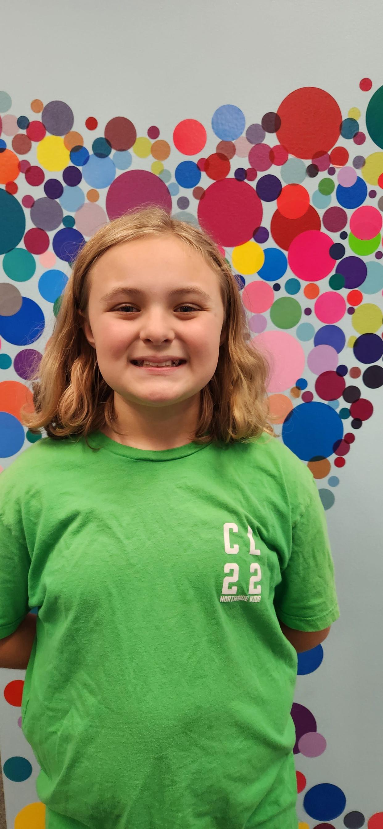 Kasay Capps of Castle Hayne Elementary School is New Hanover County Schools' Student of the Week.