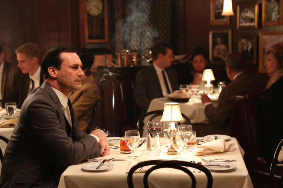 Don Draper (Jon Hamm) in the "Mad Men" episode, "The Collaborators."