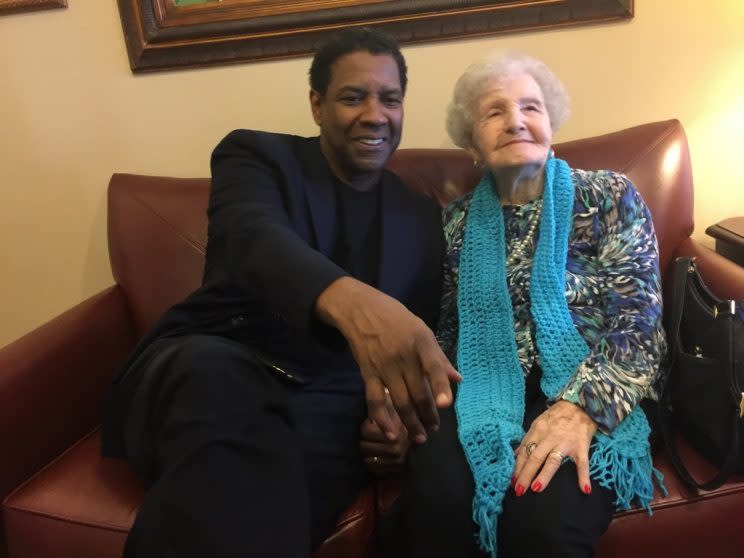 99-Year Old meets her favourite actor 