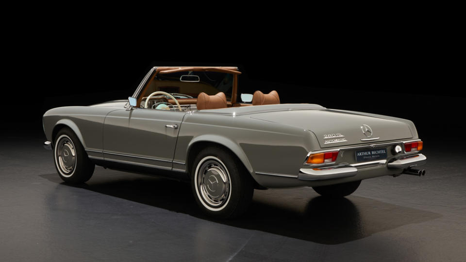 A 1969 Mercedes-Benz 280 SL restored by Arthur Bechtel Classic Motors. - Credit: Photo: Courtesy of Arthur Bechtel Classic Motors.