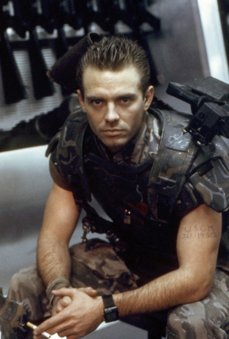 Closeup of Michael Biehn