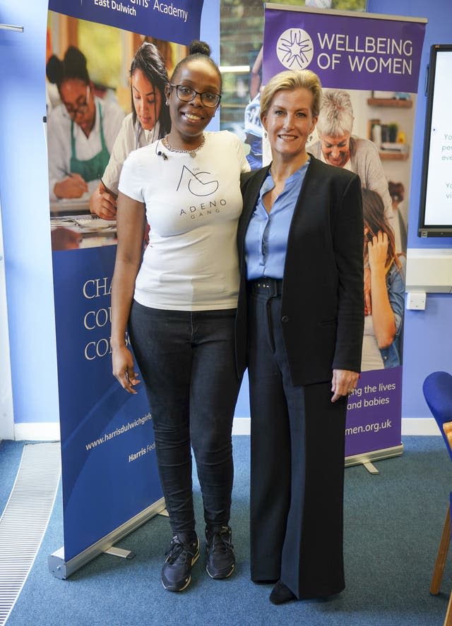 Duchess of Edinburgh visit to Harris Girls Academy