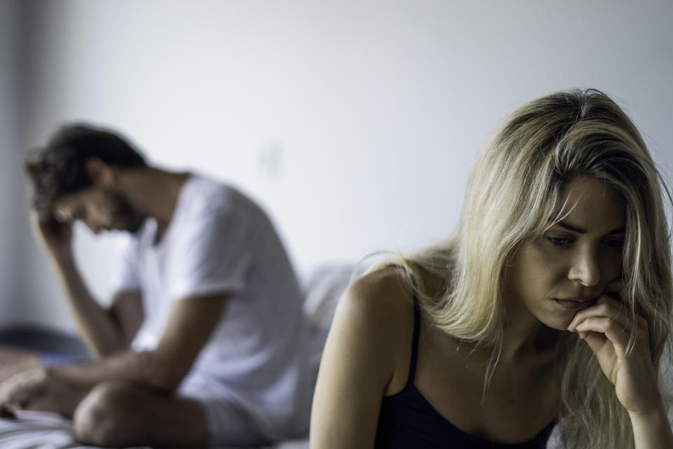 The housing crisis in the US is forcing people to live with their ex-partners.  Photo: Getty Images