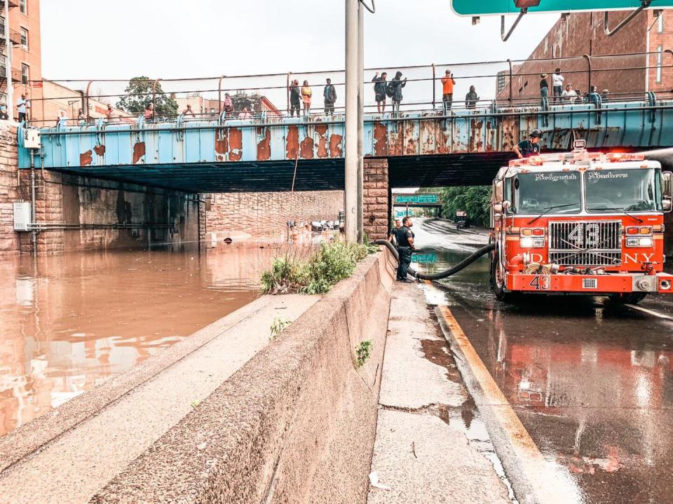 Flooding in NYC