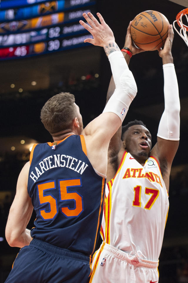 Brunson scores 28, Randle 25, Knicks rout Hawks 122-101 - The San Diego  Union-Tribune