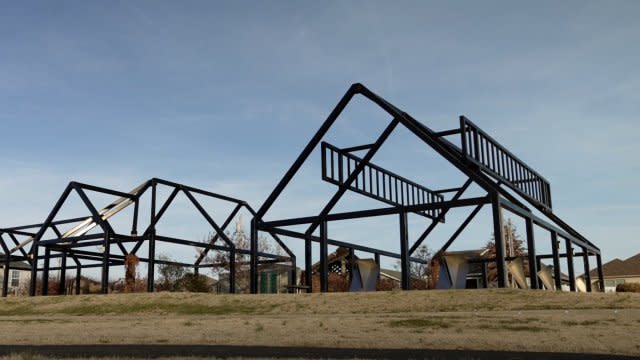 Homes being built in Joplin, Missouri.