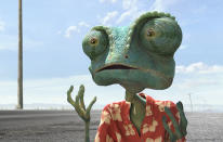 <b>Oscars 2012: The winners </b><br><br> <b>’Rango’</b> won Best Animated Film.<br><br><b>[Related gallery:</b> <a href="http://uk.movies.yahoo.com/photos/oscars-2012-red-carpet-photos-1330099441-slideshow/" data-ylk="slk:All the red carpet photos;elm:context_link;itc:0;sec:content-canvas;outcm:mb_qualified_link;_E:mb_qualified_link;ct:story;" class="link  yahoo-link">All the red carpet photos</a> <b>]</b>