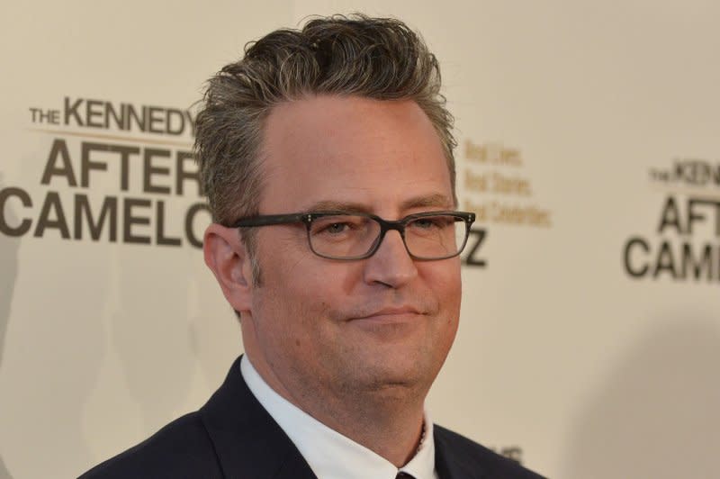 Matthew Perry attends the Beverly Hills premiere of "The Kennedy's After Camelot" in 2017. File Photo by Jim Ruymen/UPI