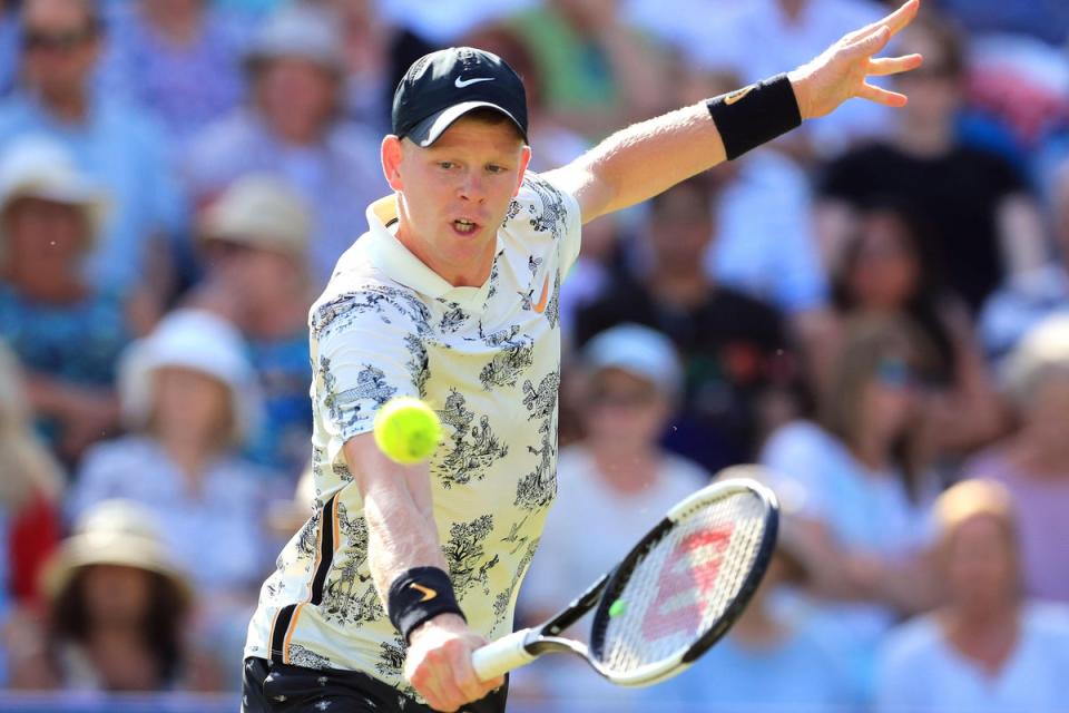 Kyle Edmund is playing at the Australian Open for the first time since 2020 (Gareth Fuller/PA) (PA Archive)