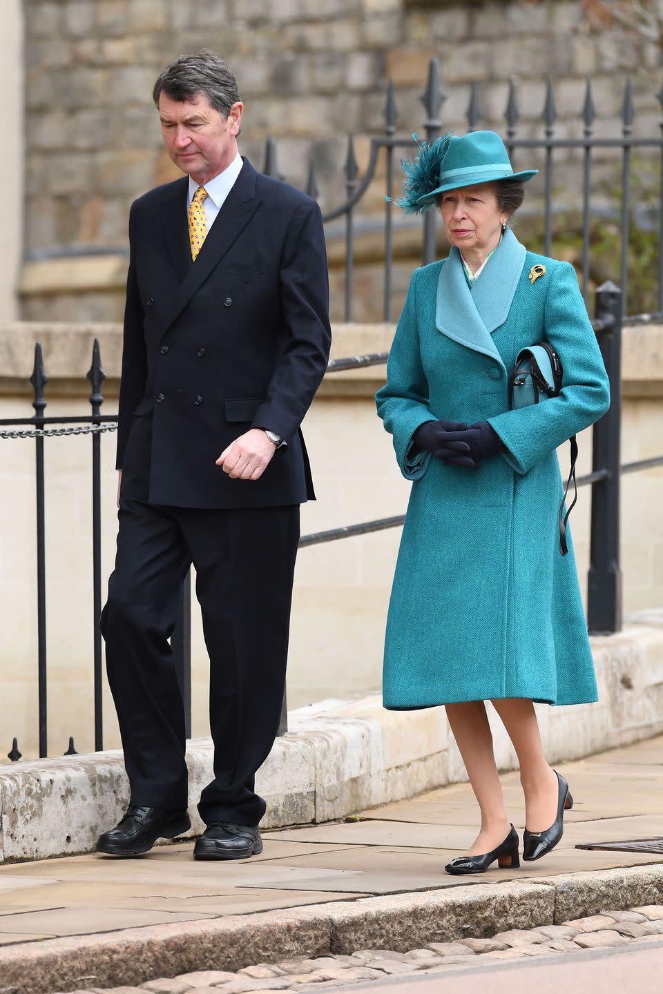 4) Princess Anne and Vice Admiral Sir Timothy Laurence