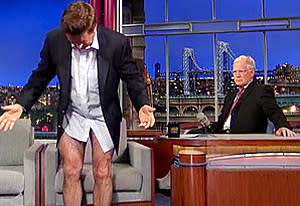 Alec Baldwin and David Letterman | Photo Credits: CBS