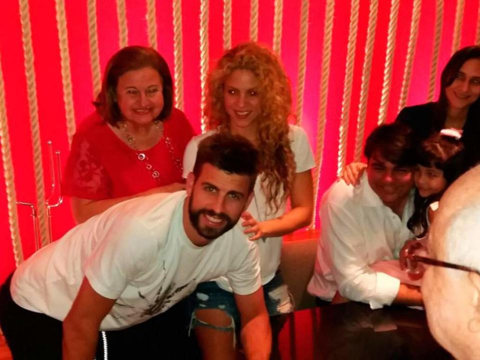 Shakira y Piqué en Colombia