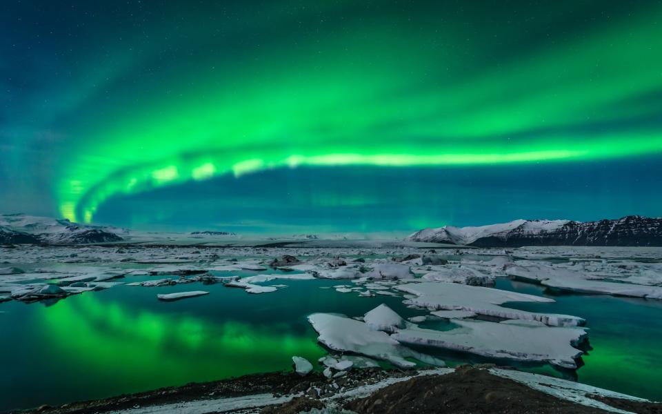Visit Iceland in winter and you may get to see the Northern Lights