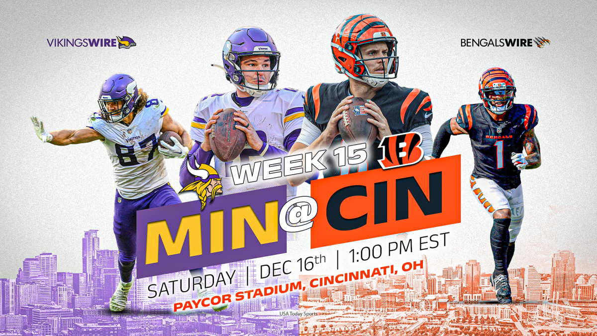 Vikings start preseason against Bengals tonight