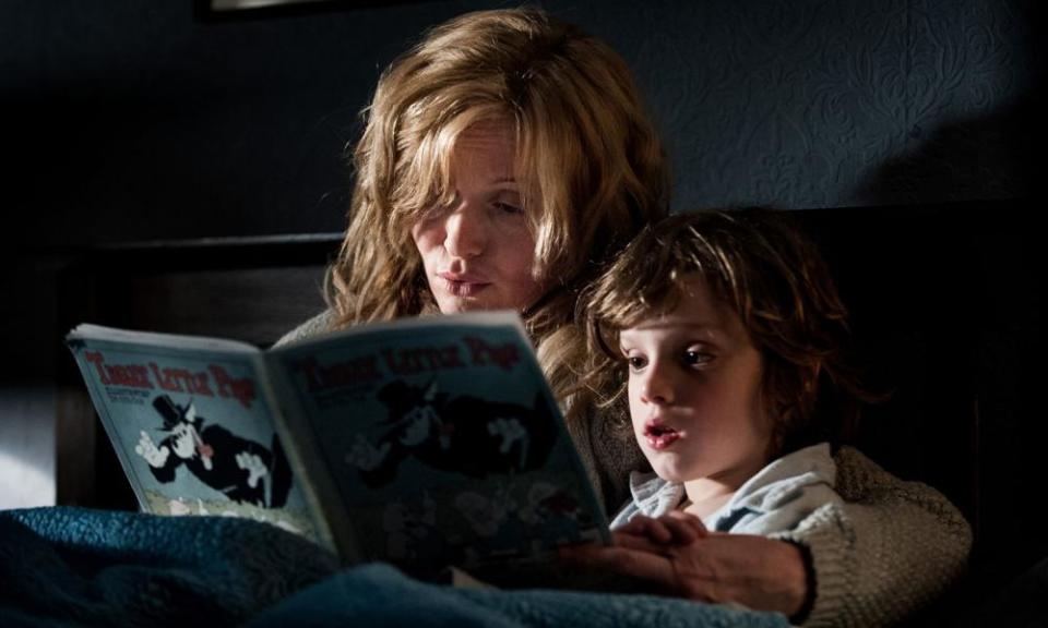 Essie Davis and Noah Wiseman in The Babadook.