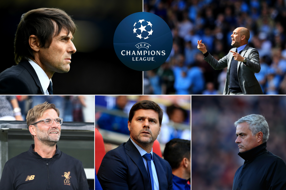 Champions League: Manchester United, Manchester City, Chelsea, Liverpool and Tottenham will vie for a final place