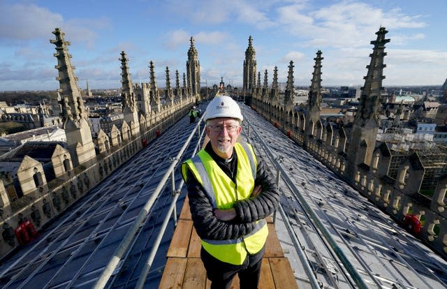 King’s College Cambridge solar panel installation