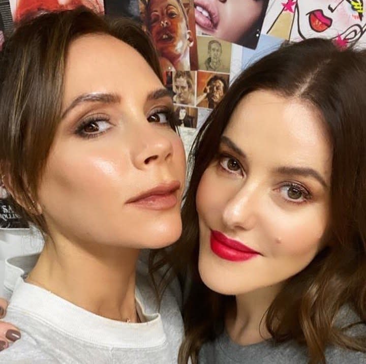 Victoria Beckham & Lisa Eldridge