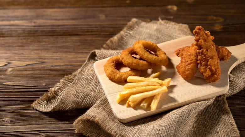 fried dipping foods