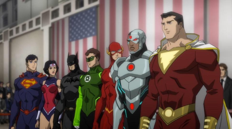 This is what we hope a&nbsp;live-action Justice League film will&nbsp;be. We don't spend time with individual origin stories, because we don't need to. This is a <strong>group</strong> origin story.&nbsp;We&nbsp;meet&nbsp;these characters by way of them meeting each other.&nbsp;That's the whole basis of the Justice League: the question of whether or not this team-up will work.<br /><br />As opposed to the lengthy &ldquo;we-don&rsquo;t-need-an-editor&rdquo; big-budget films, this is resolved nicely in about an hour and 20&nbsp;minutes as the&nbsp;league&nbsp;battles the incredibly powerful Darkseid.&nbsp; <br /> <br />This is as great an introduction to the Justice League as you&rsquo;re going to get. <br /><br />(As of publishing, this is currently on Netflix.)