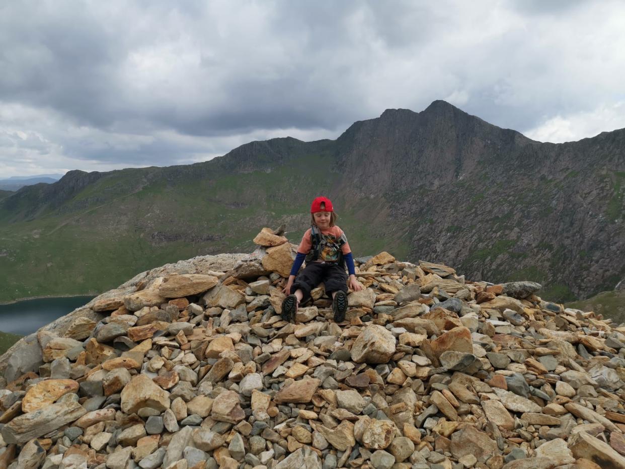 Cian said he wants to be an explorer when he grows up (Christopher Paton/PA)