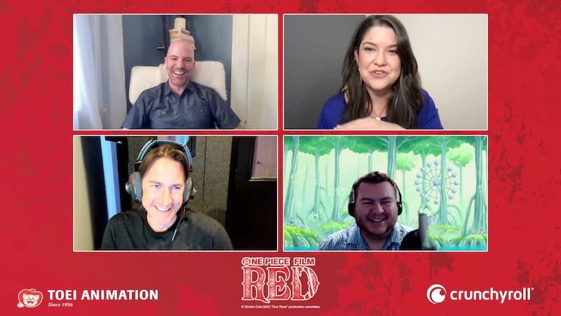 One Piece Film: Red Interview: Colleen Clinkenbeard, Brandon Potter, & Matthew Mercer