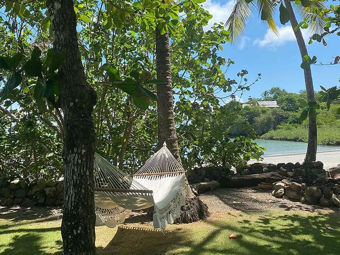 Isabelle Junot en su luna de miel en Panamá