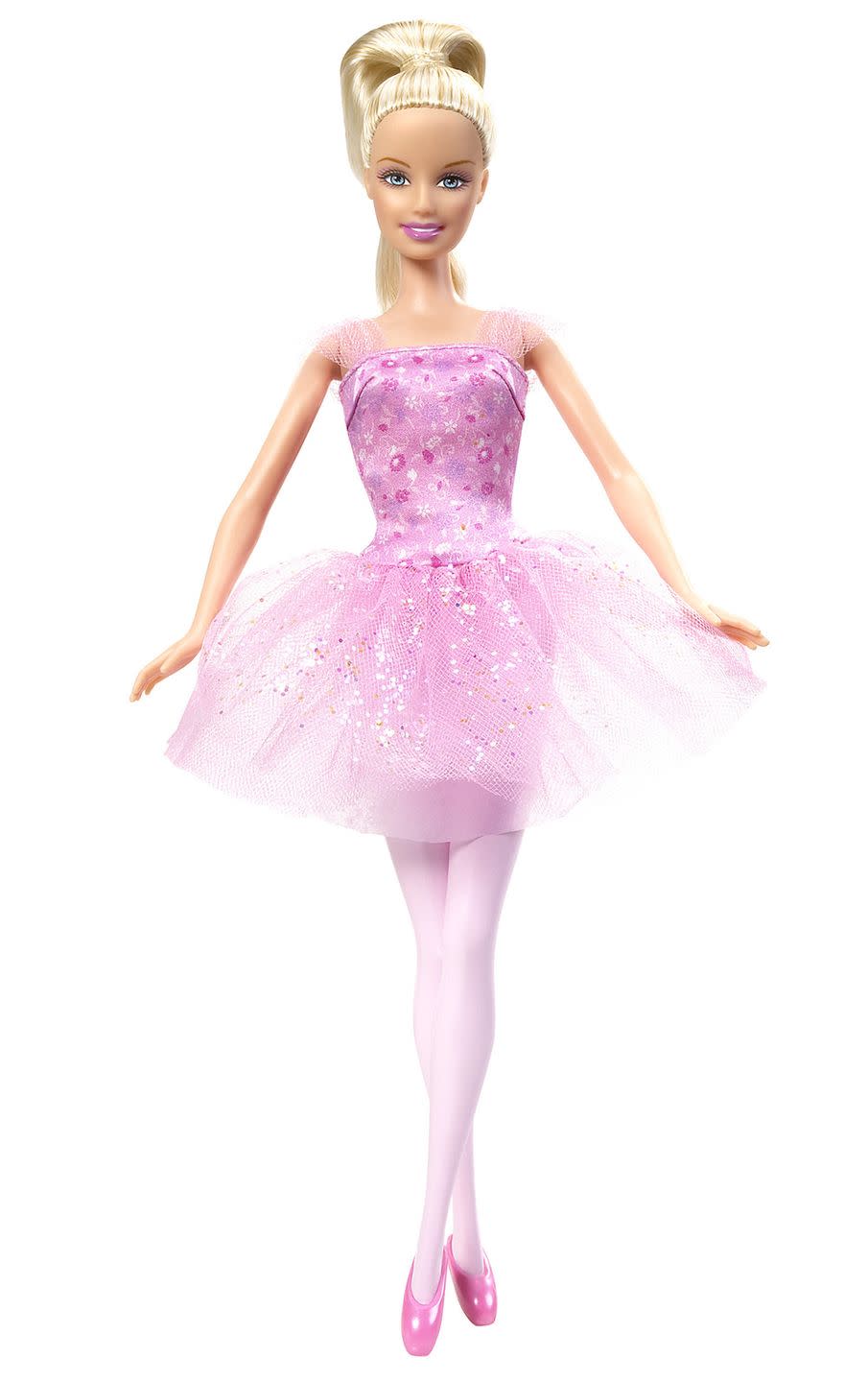 Doll, Clothing, Dress, Pink, Barbie, Toy, Ballet tutu, Lilac, Ballet dancer, Costume, 
