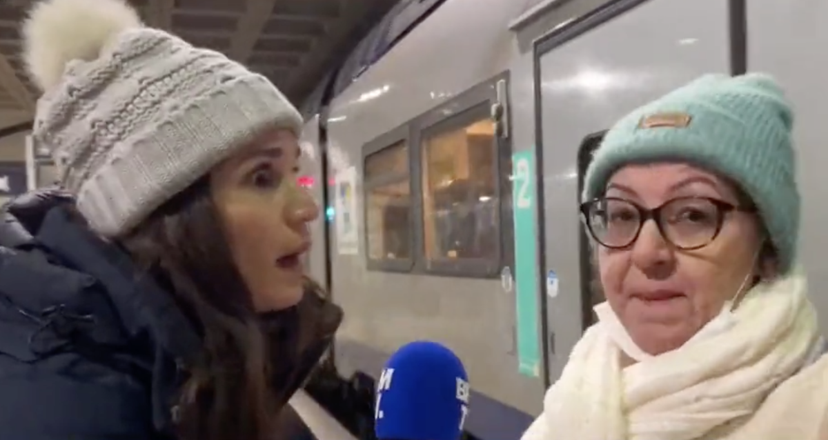 En plena huelga, pierde el tren mientras contestaba a un periodista