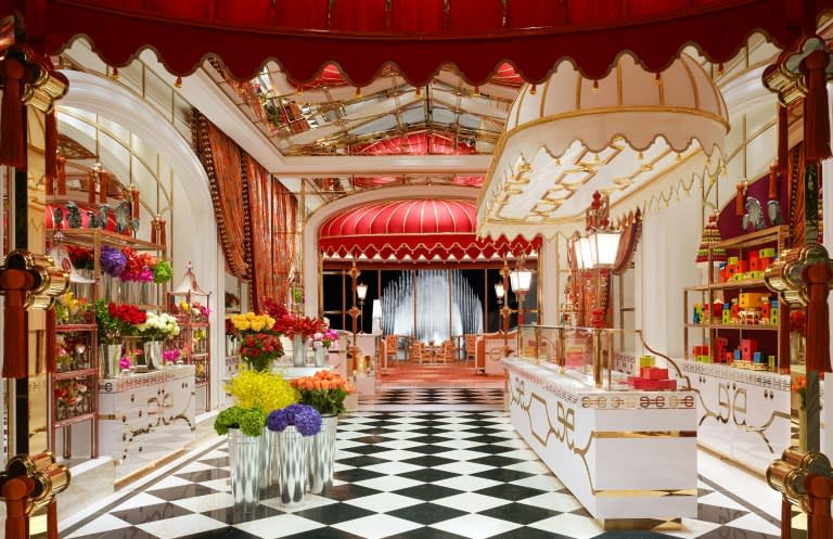 The Wynn Palace comprises six million square feet of entertainment with a central casino, more than 50 shops, 13 restaurants and 1,700 hotel rooms starting at under $300