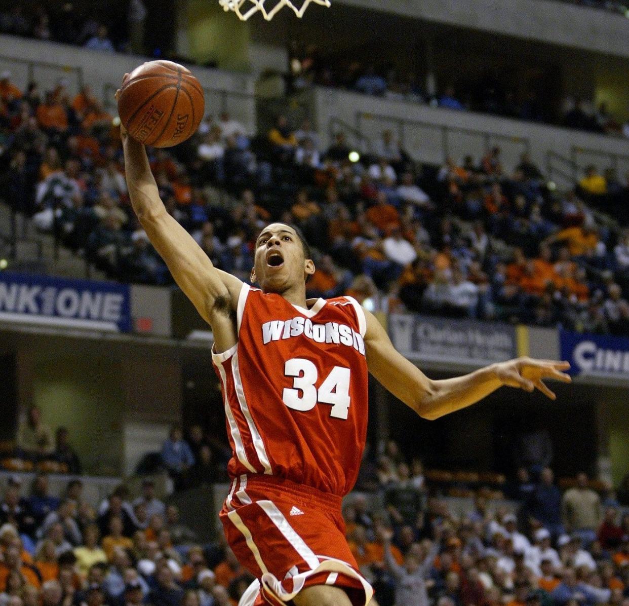 Devin Harris was the 2004 Big Ten player of the year and helped lead the Badgers to three conference championships (2002 and '03 regular season, and 2004 Big Ten Tournament).