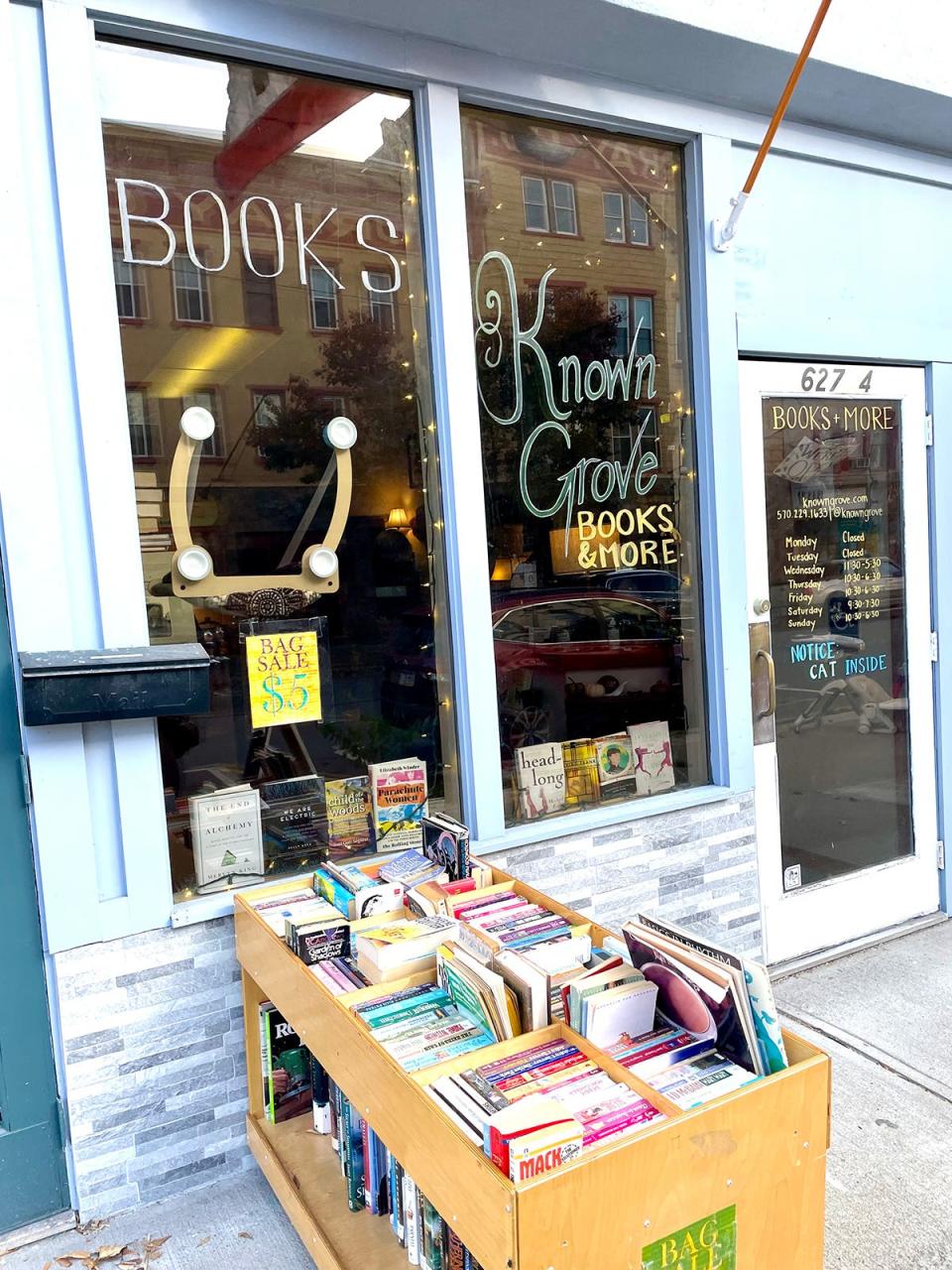 Goblin and Gnome's Known Grove Books & More recently celebrated its first anniversary at 627-4 Main Street in Honesdale.