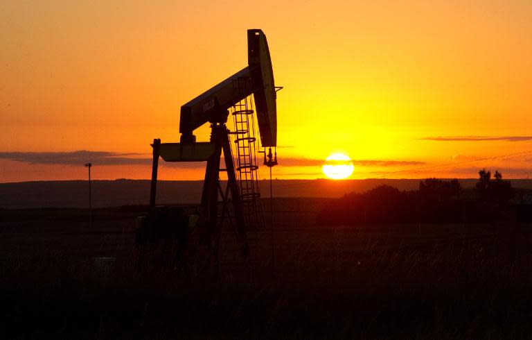 Crude oil prices bounced back sharply from five-year lows Monday in what analysts said may be just a technical correction after last week's $10-a-barrel plunge