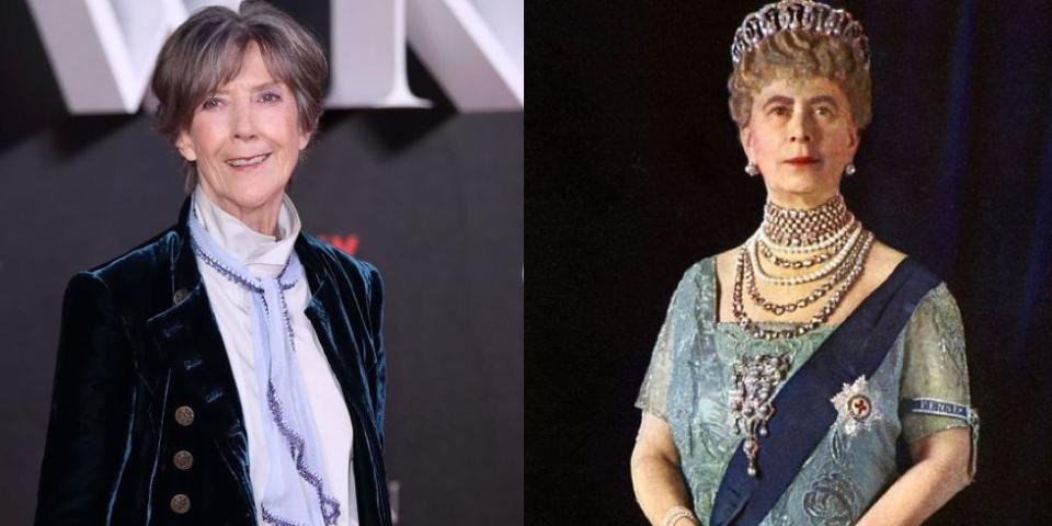 <p>Emmy Award–winning actress Dame Eileen Atkins played Elizabeth II’s grandmother Queen Mary. Although Queen Mary died at age 85, just a year after Elizabeth took the throne, it’s thought that she left a big impression on her granddaughter.</p>