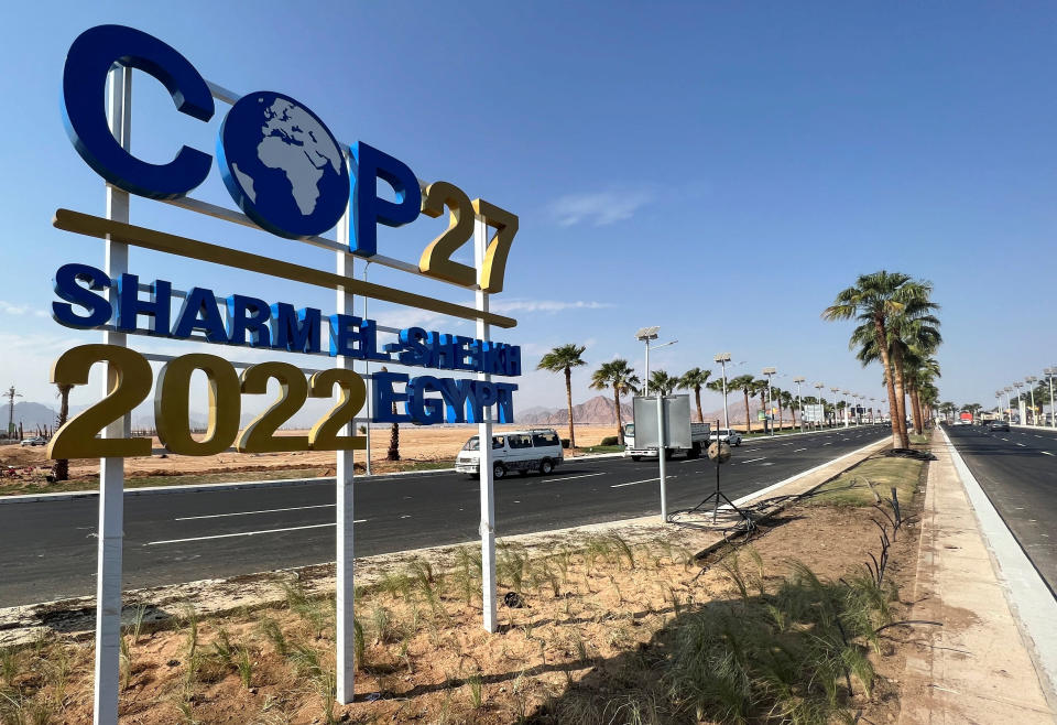 The resort town of Sharm el-Sheikh will host the COP27 summit next month