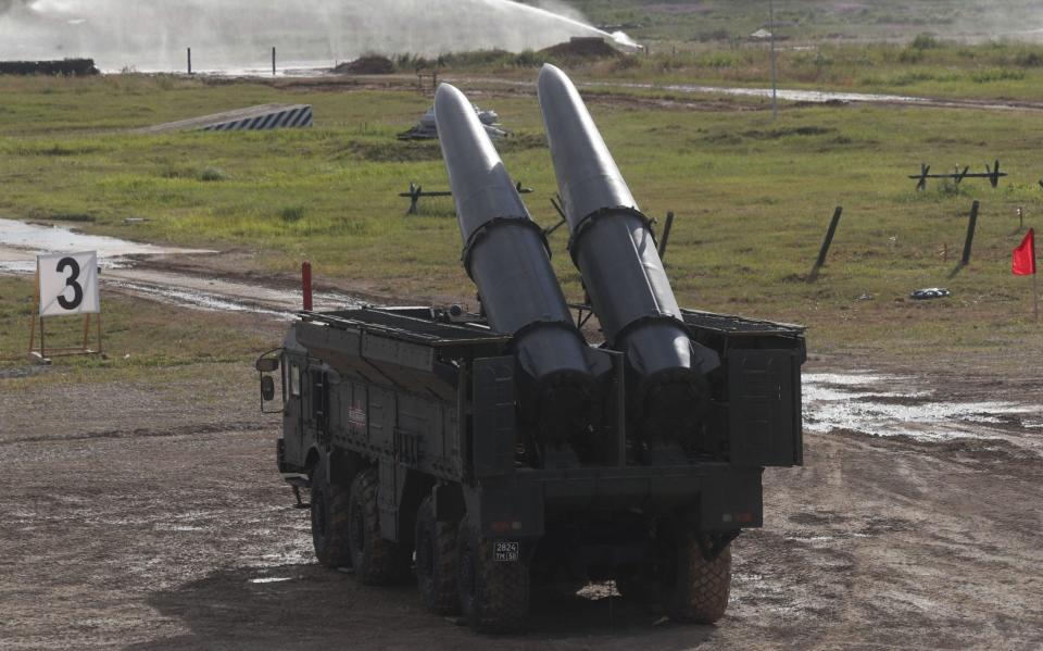 Iskander-M missiles - Maxim Shipenkov/EPA-EFE/Shutterstock