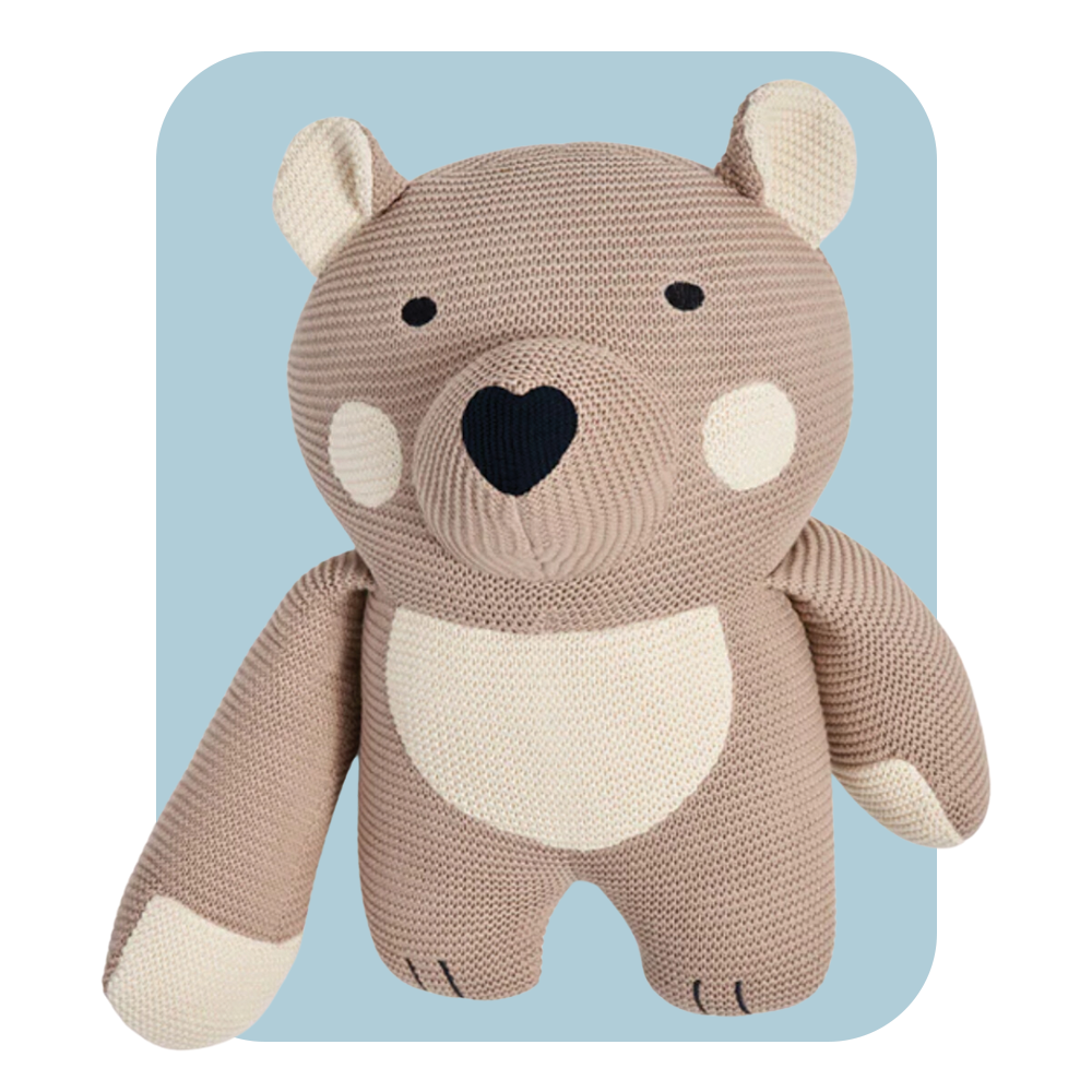 <p><a href="https://go.redirectingat.com?id=74968X1596630&url=https%3A%2F%2Fbearaby.com%2Fproducts%2Fweighted-teddy-bear&sref=https%3A%2F%2F" rel="nofollow noopener" target="_blank" data-ylk="slk:Shop Now;elm:context_link;itc:0;sec:content-canvas" class="link rapid-noclick-resp">Shop Now</a></p><p>Weighted Stuffed Animal</p><p>bearaby.com</p><p>$99.00</p>