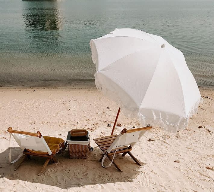 5) St. Tropez Beach Umbrella