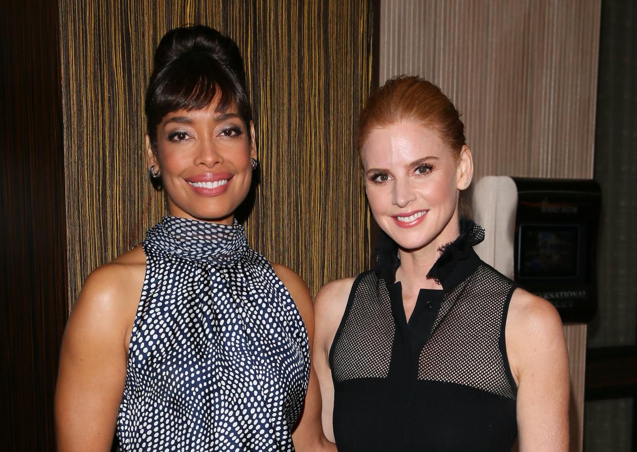 Sarah Rafferty and Gina Torres are two of the Suits stars 