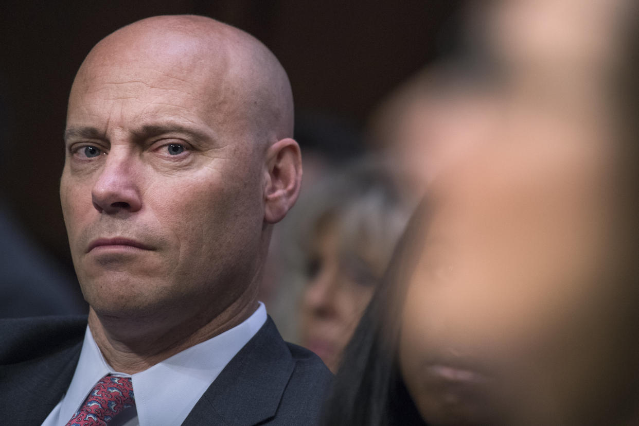 Marc Short, a frequent defender of President Donald Trump, plans to teach at the University of Virginia beginning next month. (Photo: Tom Williams via Getty Images)