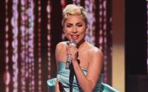 Seit Linkshänderin und Sängerin Lady Gaga in "A Star is Born" die Hauptrolle spielte und dafür eine Oscar-Nominierung erhielt, darf auch sie als Hollywood-Star gelten. (Bild: Rich Fury/Getty Images for The Recording Academy)