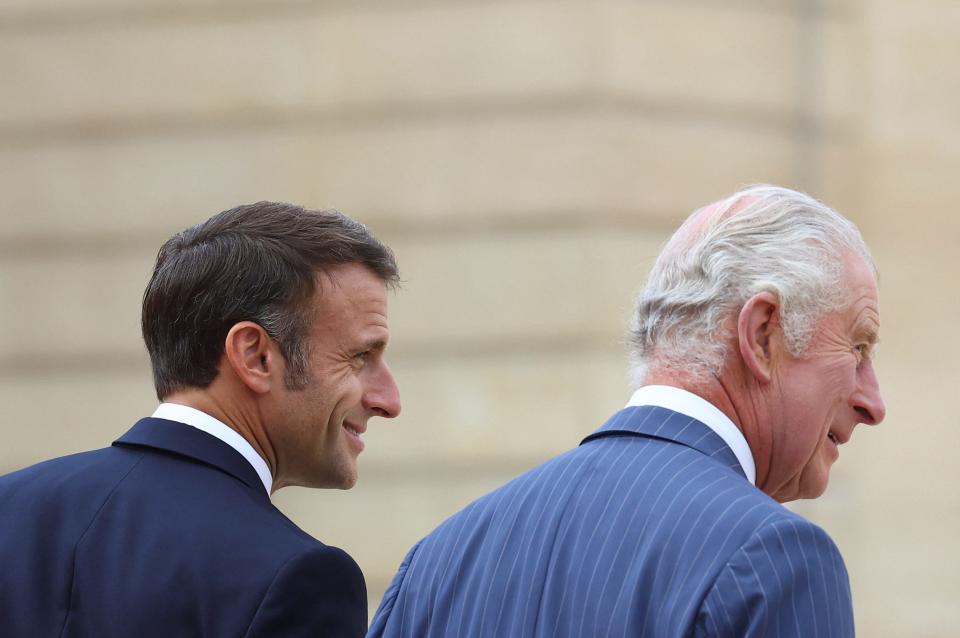 French President Emmanuel Macron and Britain's King Charles III met for a series of talks in Paris, marking a notable thawing in relations between the longtime rival nations.