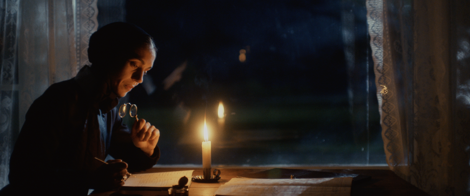 Cristiana Dell'Anna as Francesca Cabrini in the film "Cabrini."