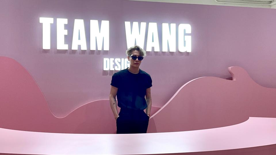 Jackson Wang at Team Wang Design concept pop-up with Club21 at Voco Orchard Singapore. (PHOTO: Yahoo Life Singapore)